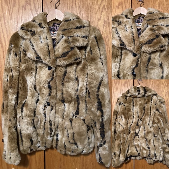 🖤 Leopard Faux Fur Coat 🖤 - Picture 1 of 1